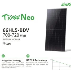 Jinko Solar Tiger Pro 700W 705W 710W 715W 720W